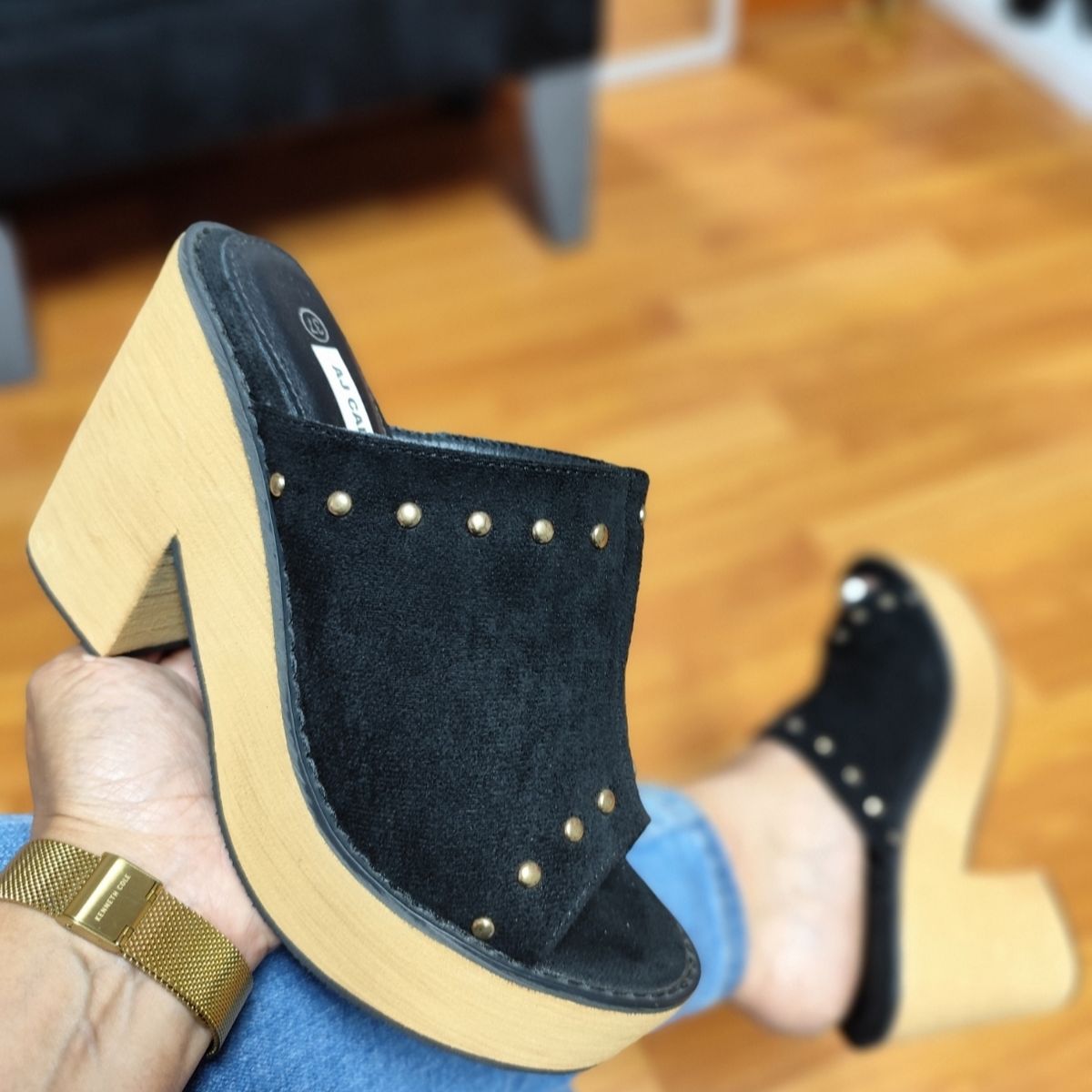 SNOOPY - Sandalias Mujer con Plataforma M396 Horma Pequeña