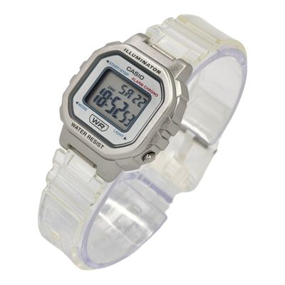 Imagen 2 del producto Reloj dama LA-20WHS-7A correa resina transparente