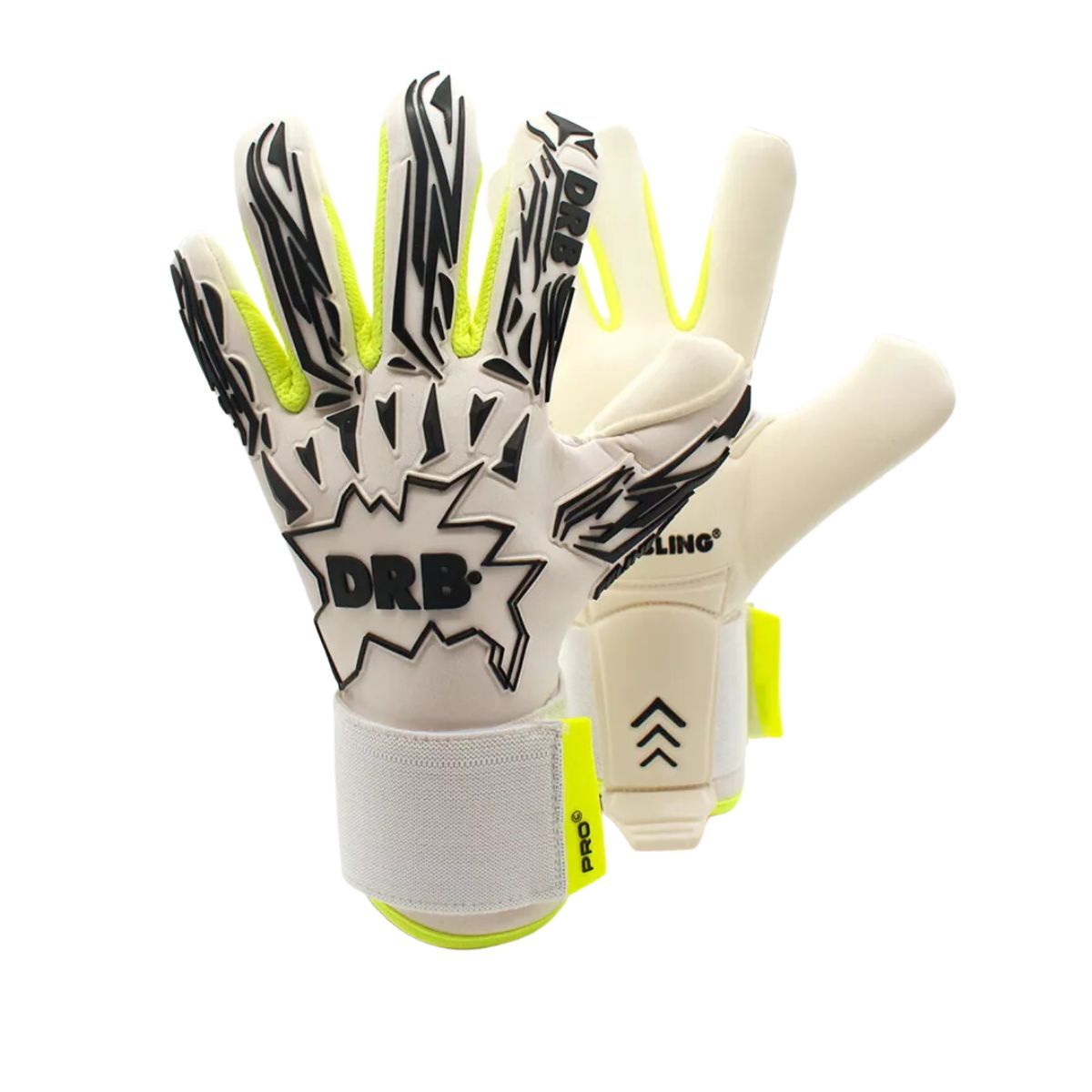 DRB - Guantes Arquero Portero Futbol Drb Feline Pro Latex Aleman