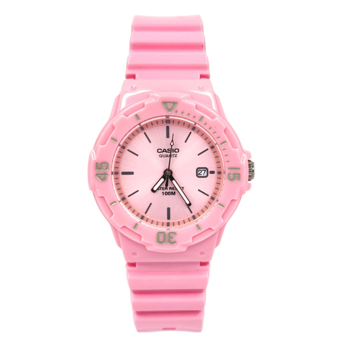 CASIO - Reloj Casio dama LRW-200H-4E4V correa resina rosa