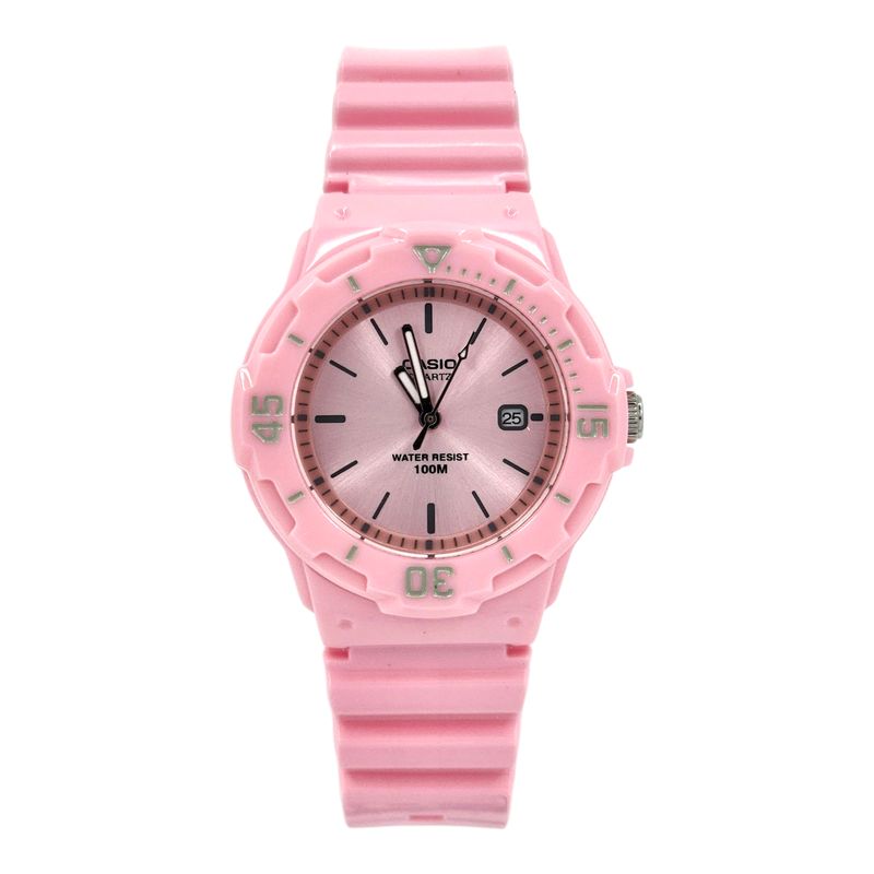 CASIO - Reloj Casio dama LRW-200H-4E4V correa resina rosa