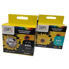LOGIC - Pack cartuchos 44XL-54XL