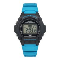 Reloj unisex W-219H-2A2V correa resina celeste esfera gris