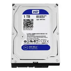 WESTERN DIGITAL - Disco Duro Wd Blue 1tb 7200rpm 64mb 3.5 Sata Iii - Pc-dvr Plateado (Reacondicionado)