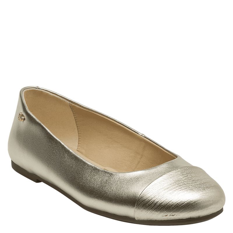 16 HRS - Ballerina Mujer Formal Dorado 16 Hrs