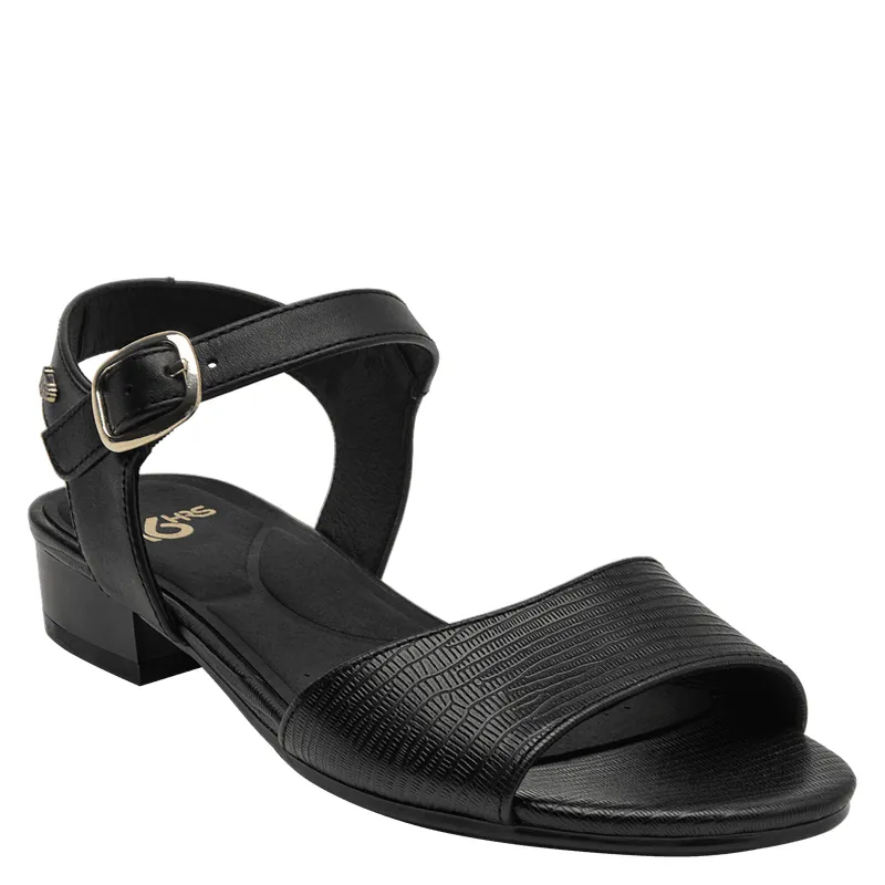 16 HRS - Sandalia Mujer Formal Negro 16 Hrs