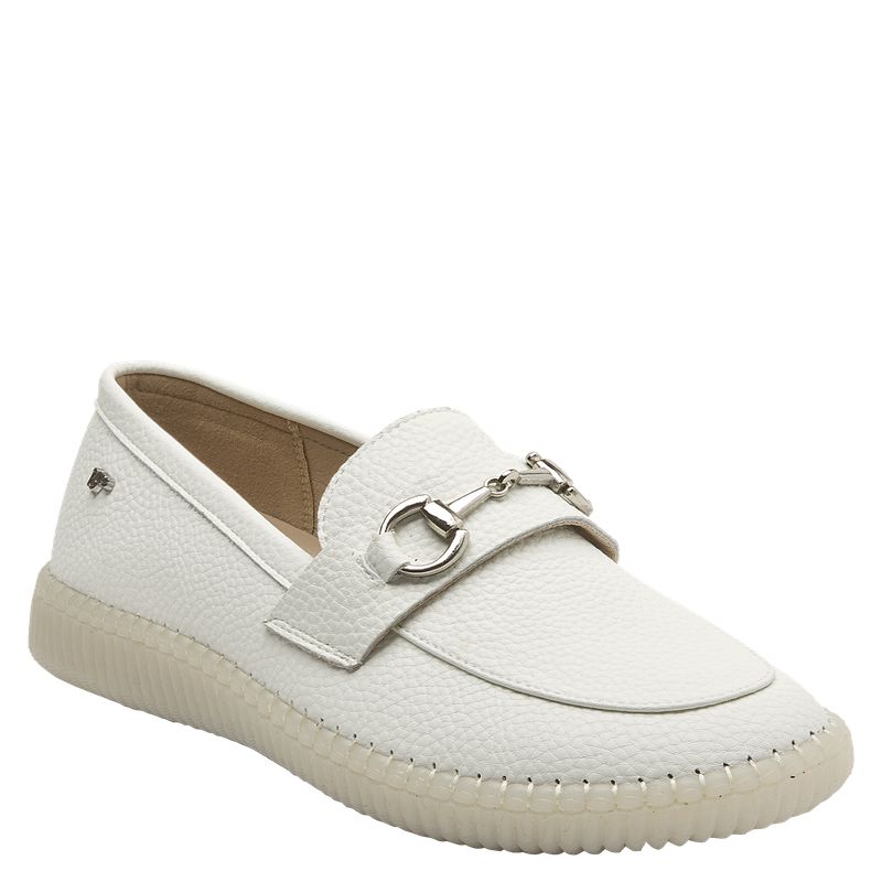 16 HRS - Mocasin Mujer Casual Blanco 16 Hrs