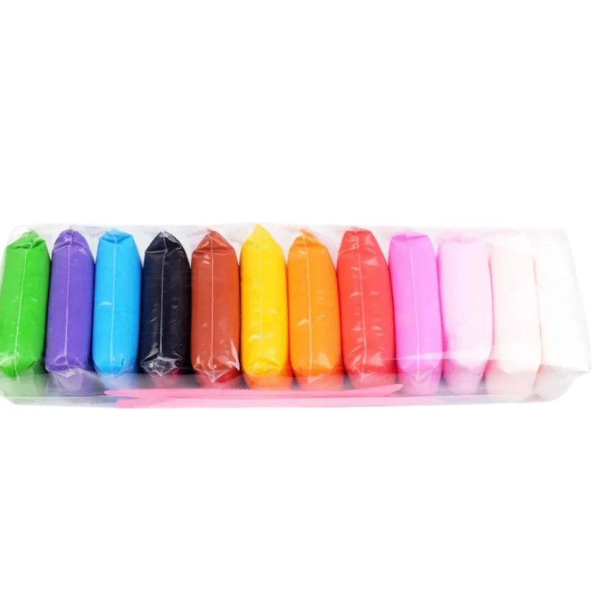 GENERICO - 12 Masas Slime Moldeable Colores Surtidos