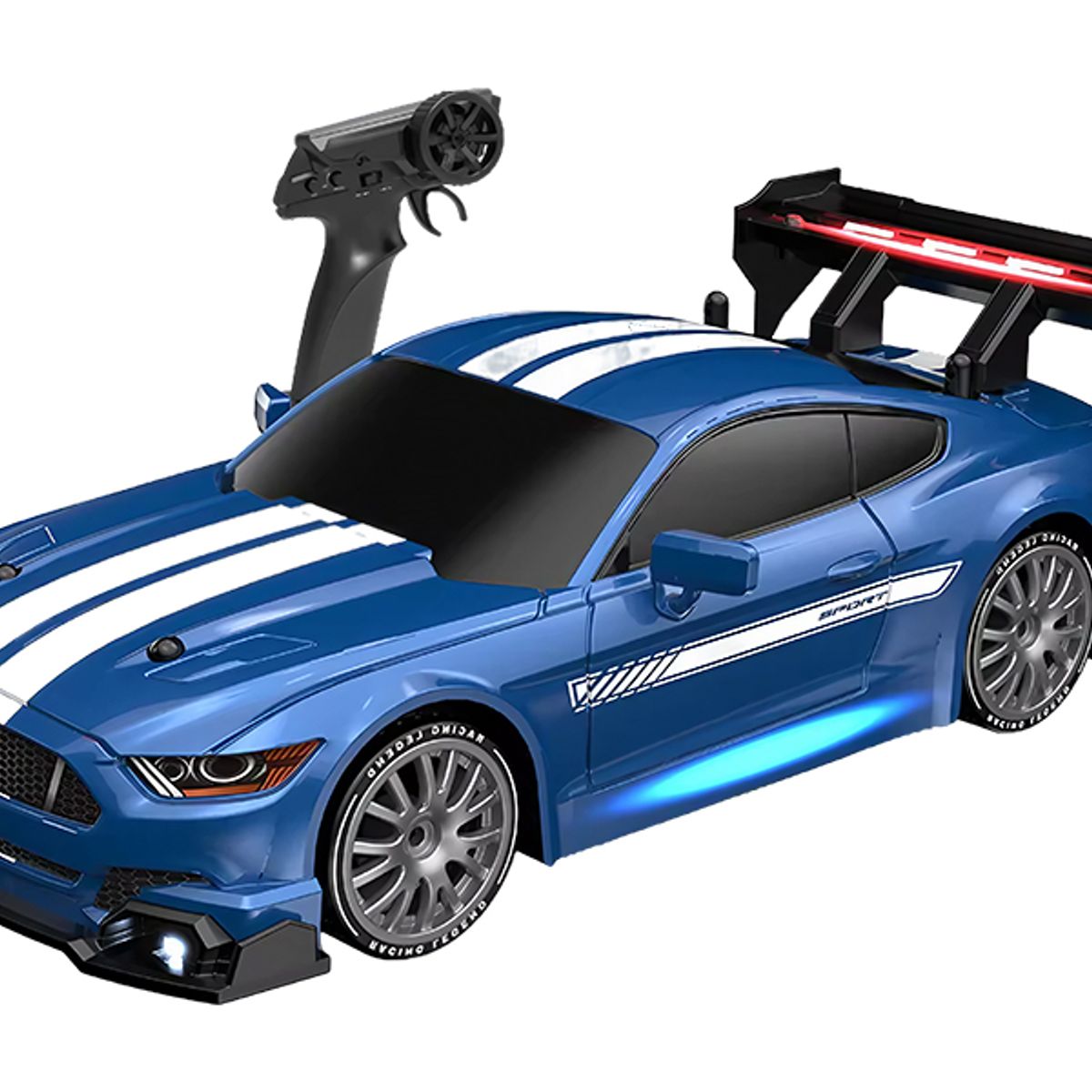 GENERICO - Auto Juguete Ford Mustang Control Remoto Drift Eléctrico