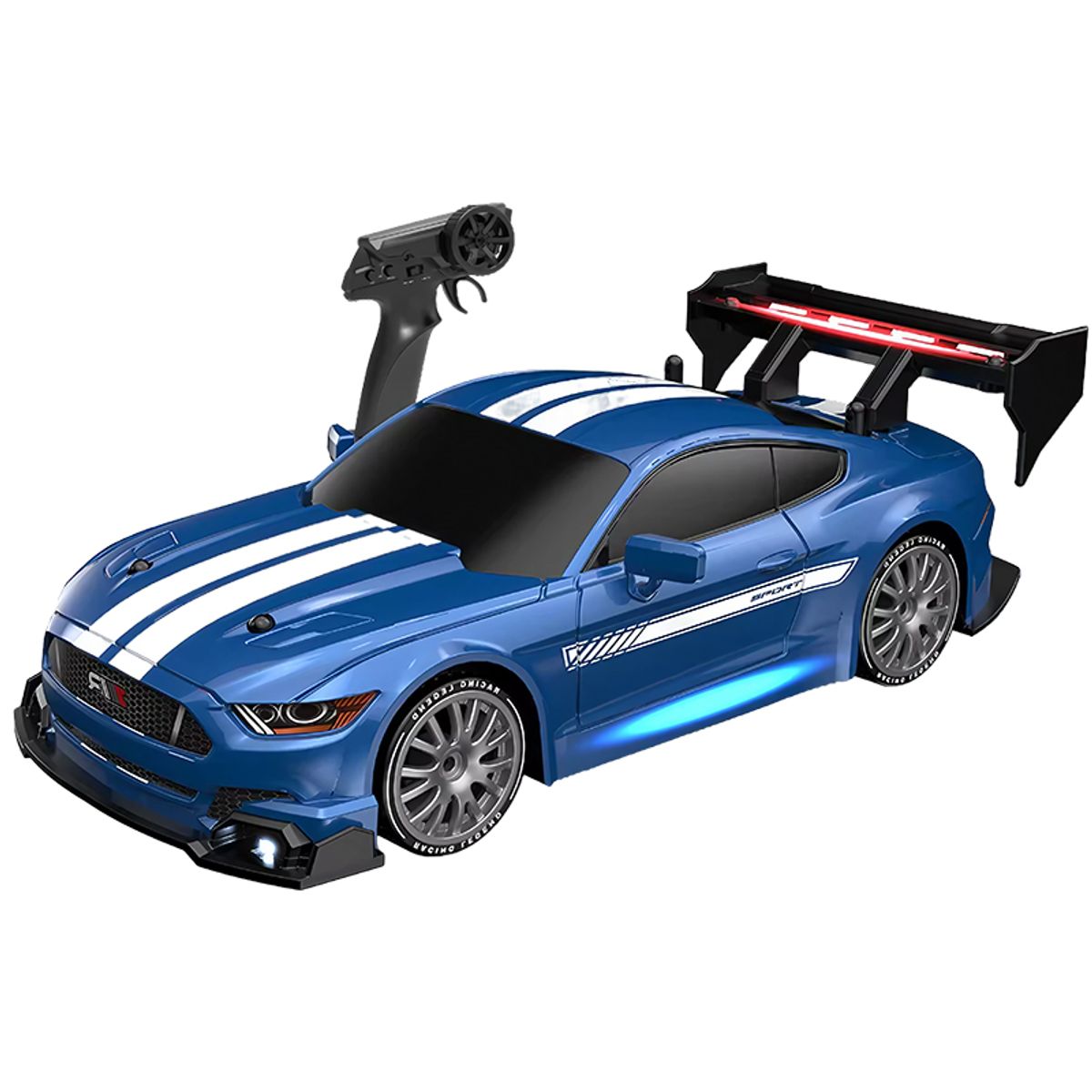 GENERICO - Auto Juguete Ford Mustang Control Remoto Drift Eléctrico