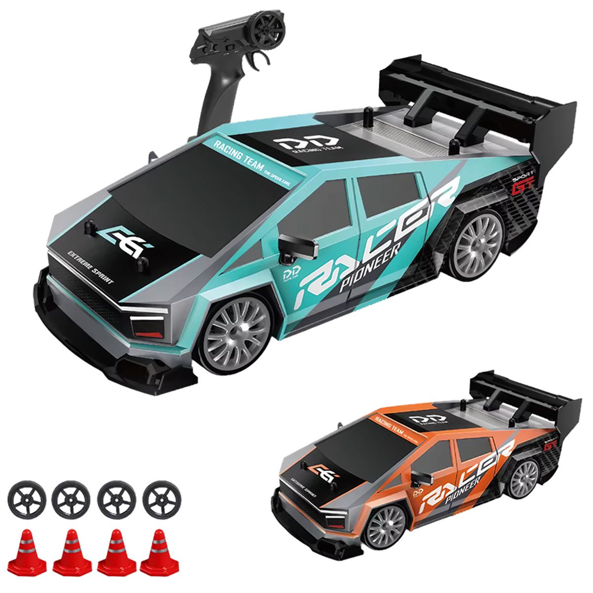 GENERICO - Auto Juguete Ford Mustang Control Remoto Drift Eléctrico