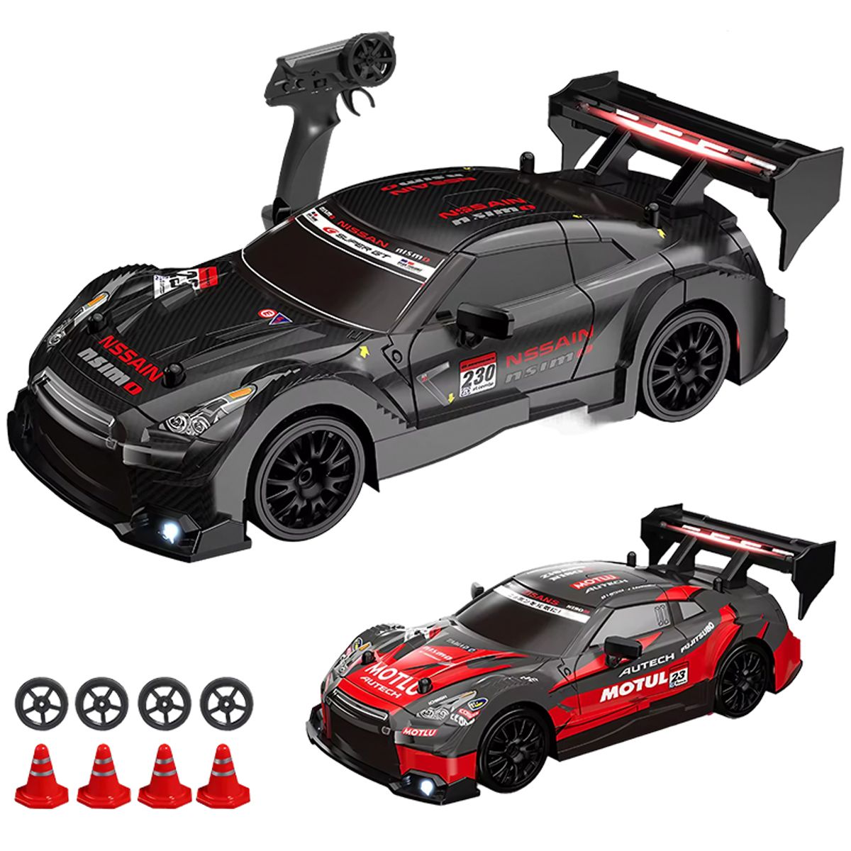 GENERICO - Auto Juguete Ford Mustang Control Remoto Drift Eléctrico