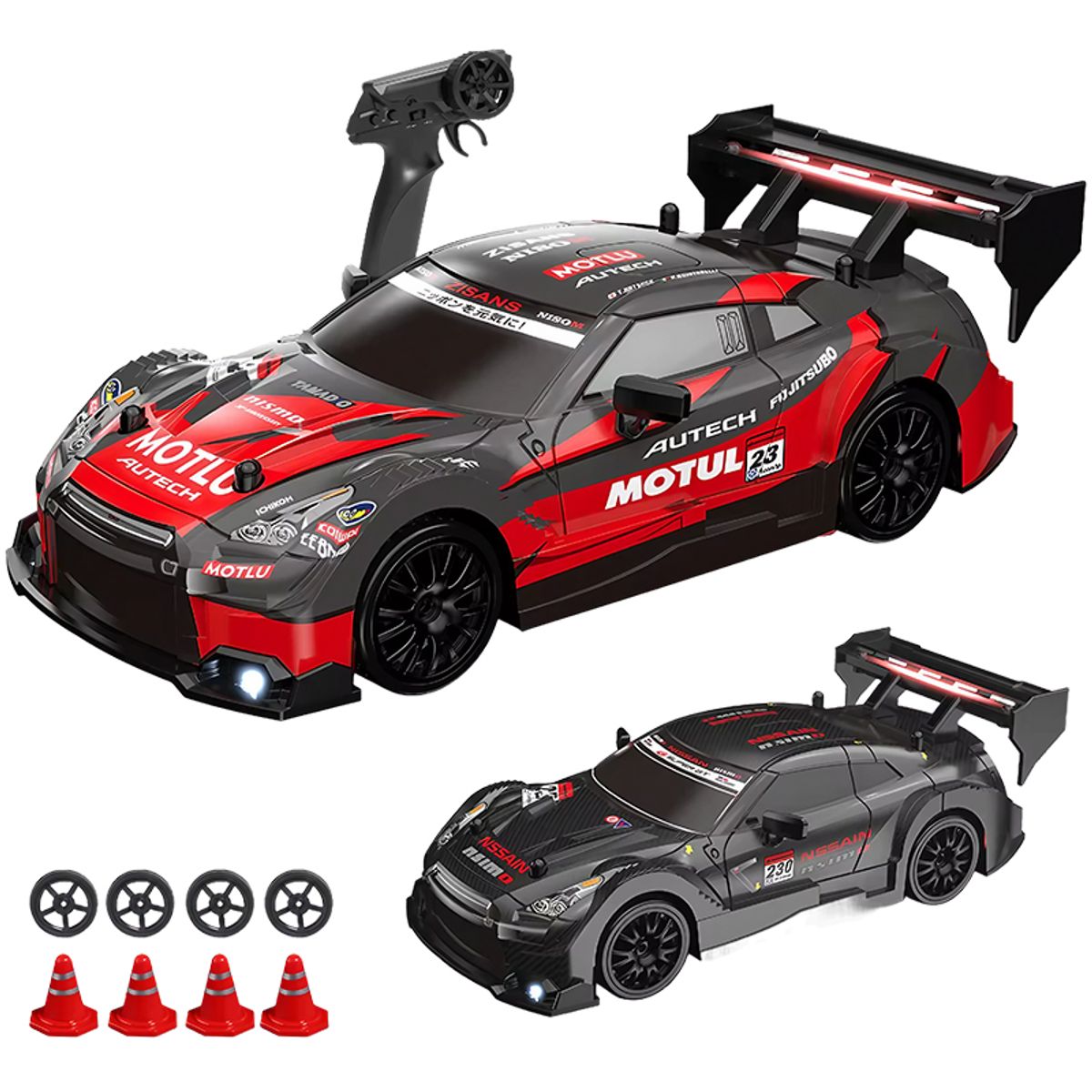 GENERICO - Auto Juguete Ford Mustang Control Remoto Drift Eléctrico