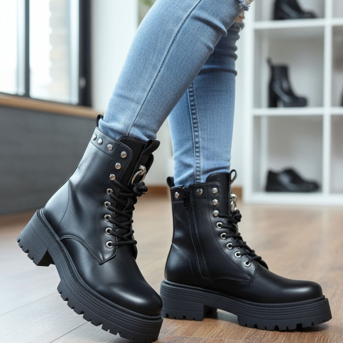 SNOOPY - Botin  para Dama  con Plataforma M475