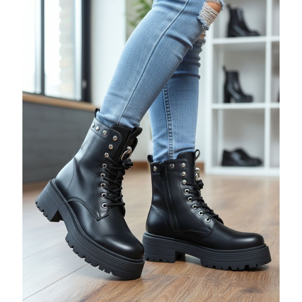 SNOOPY - Botin  para Dama  con Plataforma M475