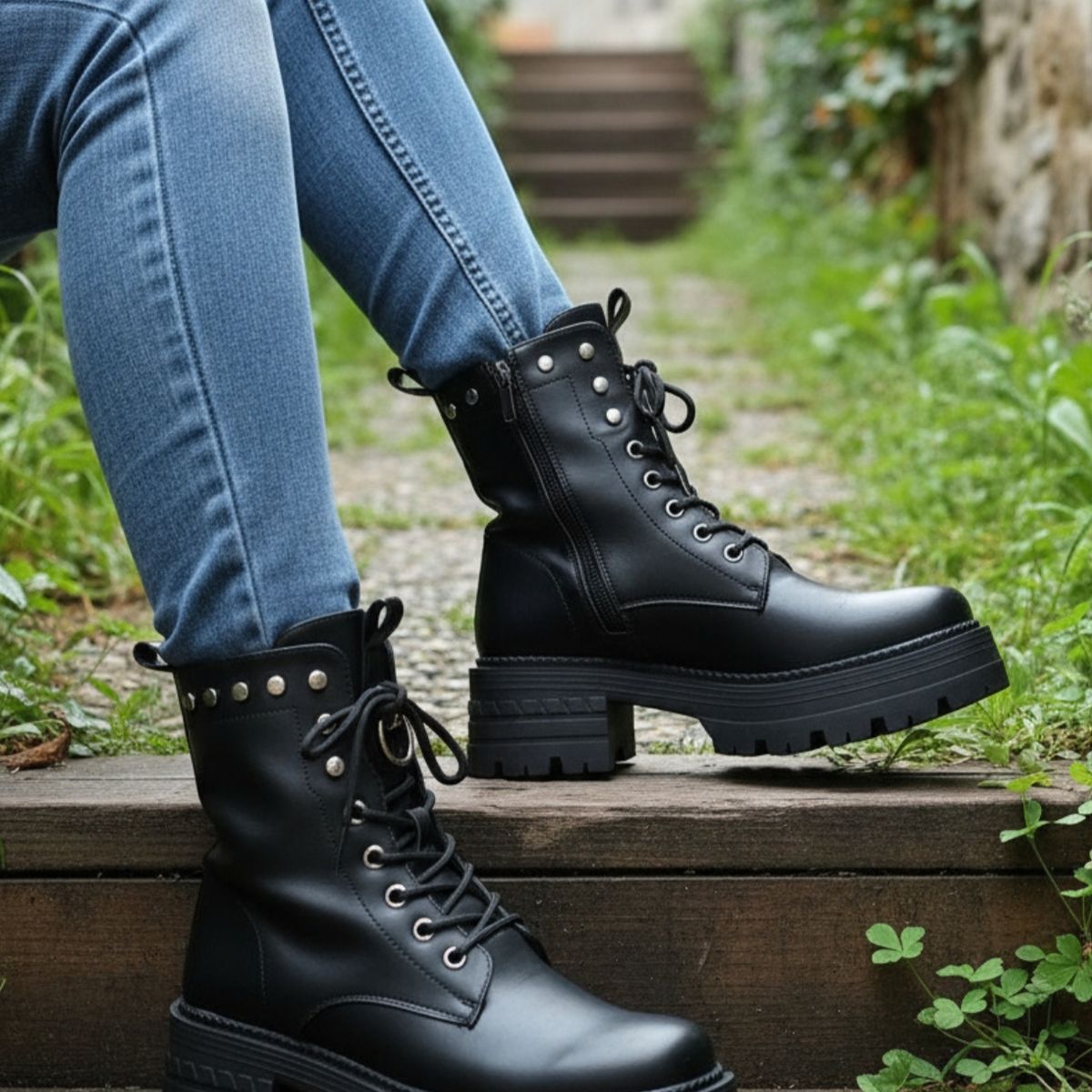 SNOOPY - Botin  para Dama  con Plataforma M475