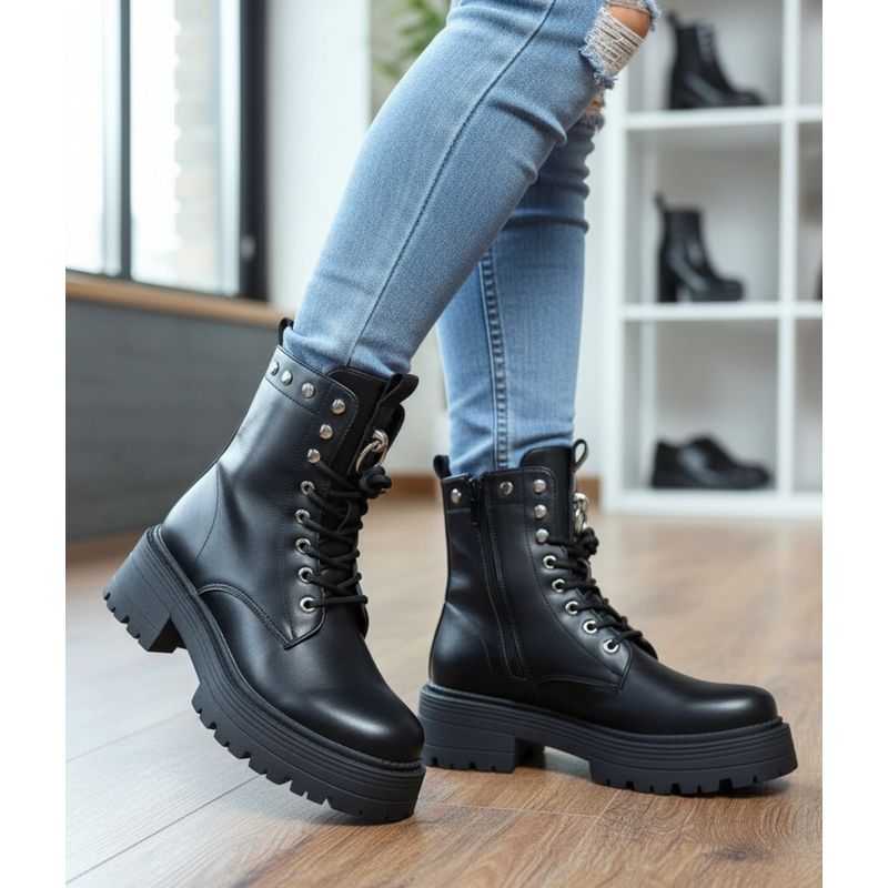 SNOOPY - Botin  para Dama  con Plataforma M475. Horma Grande