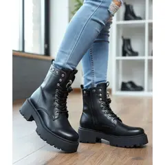 SNOOPY - Botin para Dama con Plataforma M475