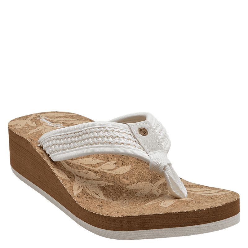PANAMA JACK - Sandalia Mujer Casual Blanco Panama Jack