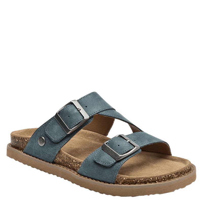 PANAMA JACK - Sandalia Mujer Casual Azul Panama Jack