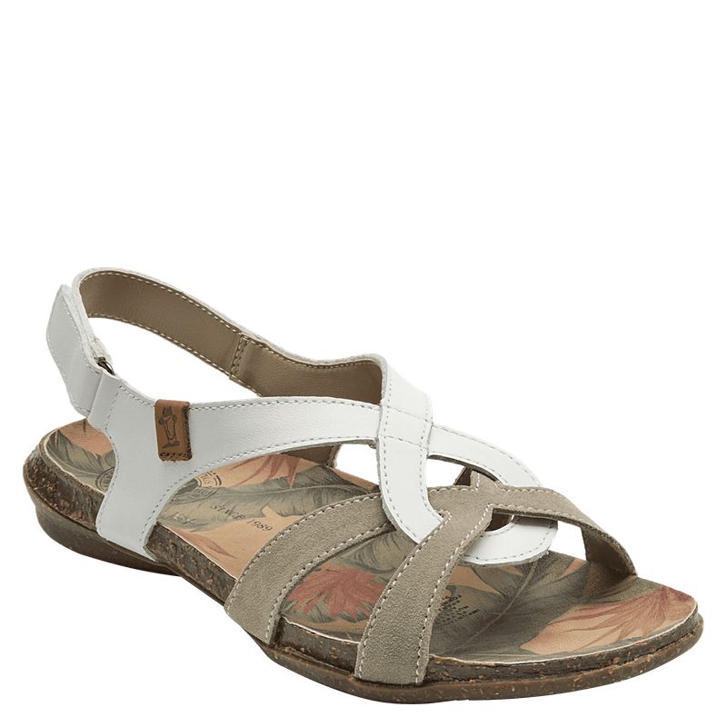 PANAMA JACK - Sandalia Mujer Casual Blanco Panama Jack
