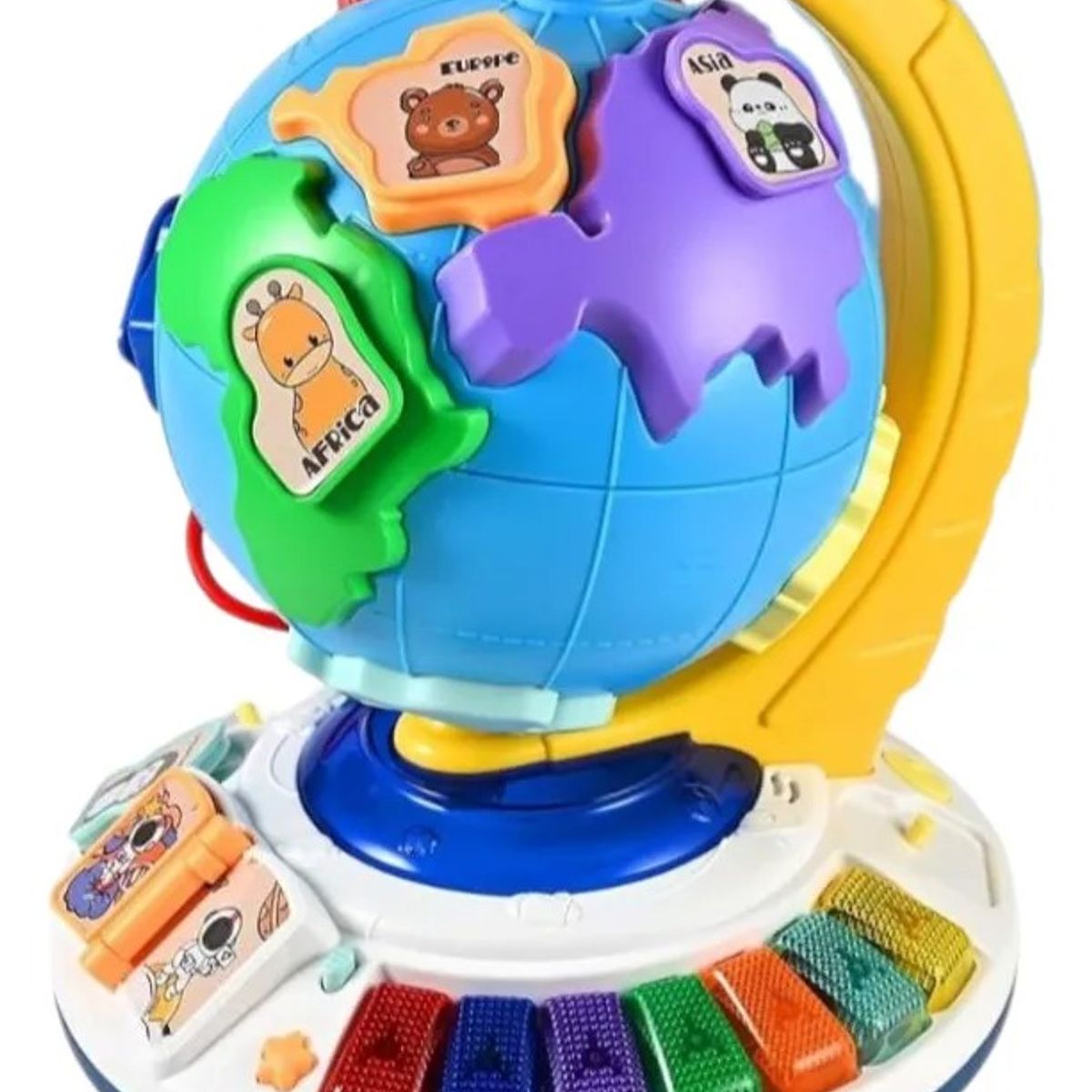GENERICO - Globo Terráqueo Educativo Interactivo Infantil con Luces y Sonidos Didáctico