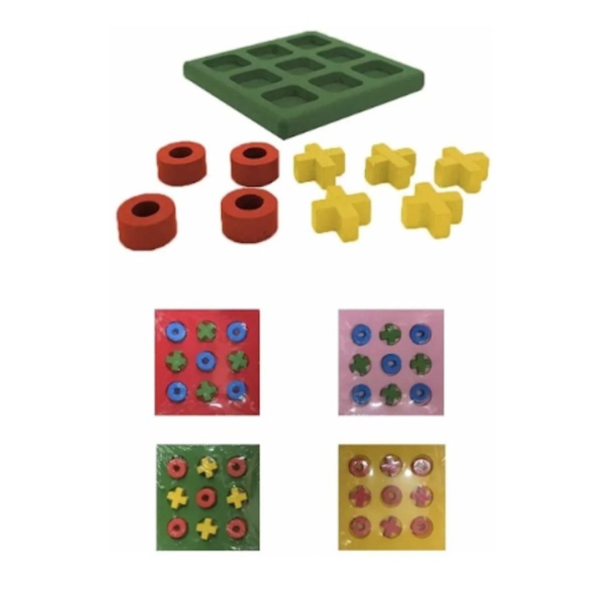 GENERICO - Juego De Mesa Clásico Juego Del Gato En Madera