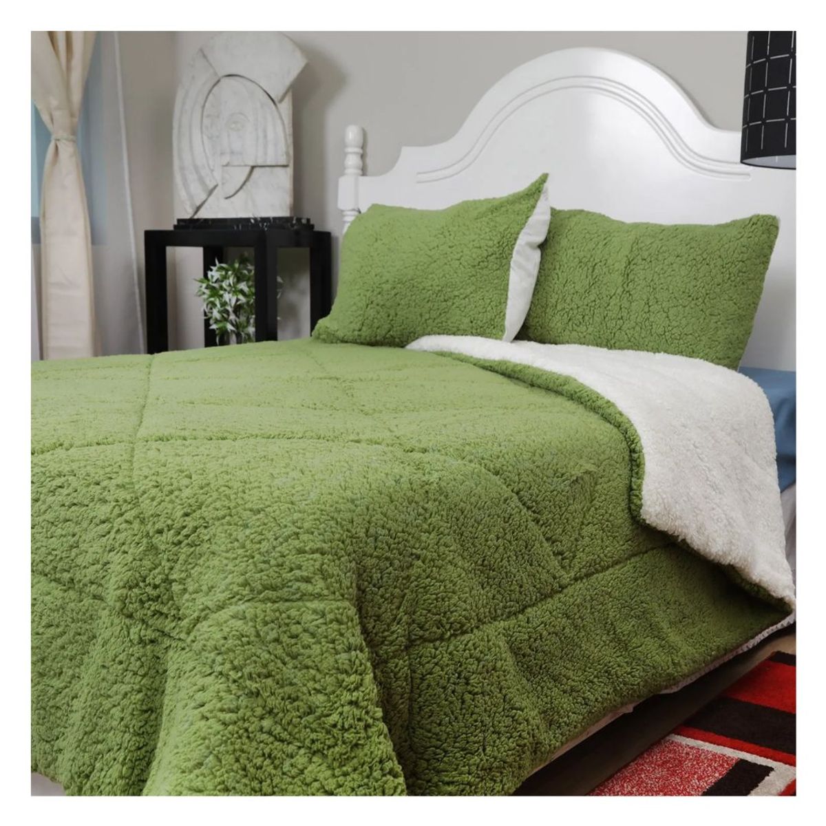 GENERICO - Cobertor Chiporro King - Verde Pistacho