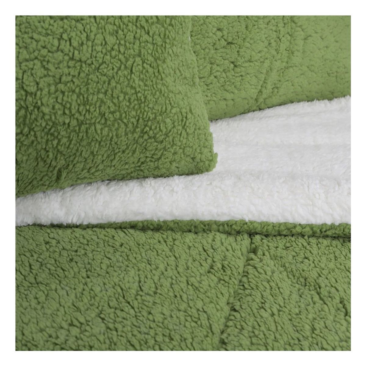 GENERICO - Cobertor Chiporro King - Verde Pistacho