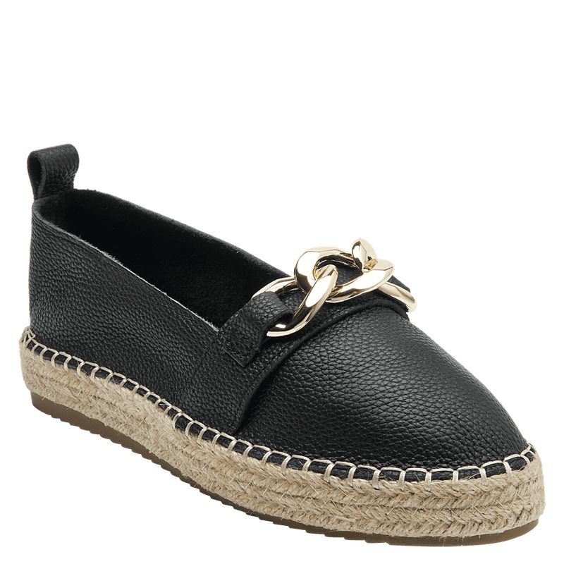 POLLINI - Alpargata Mujer Casual Negro Pollini