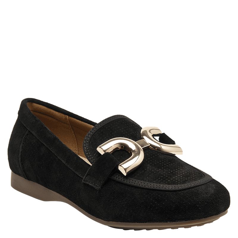 POLLINI - Mocasin Mujer Casual Negro Pollini