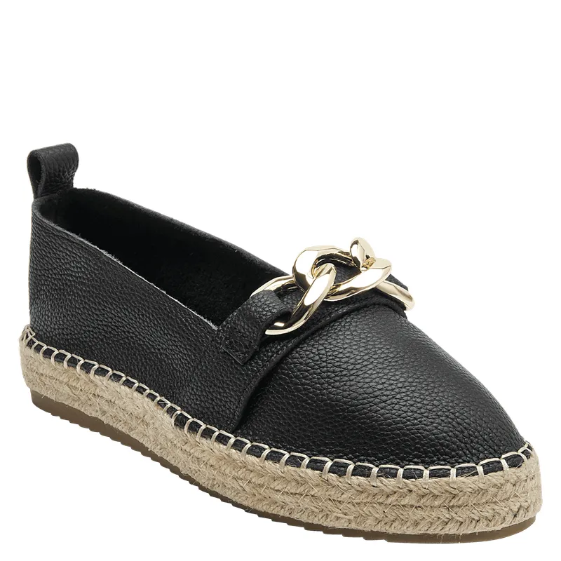 POLLINI - Alpargata Mujer Casual Negro Pollini