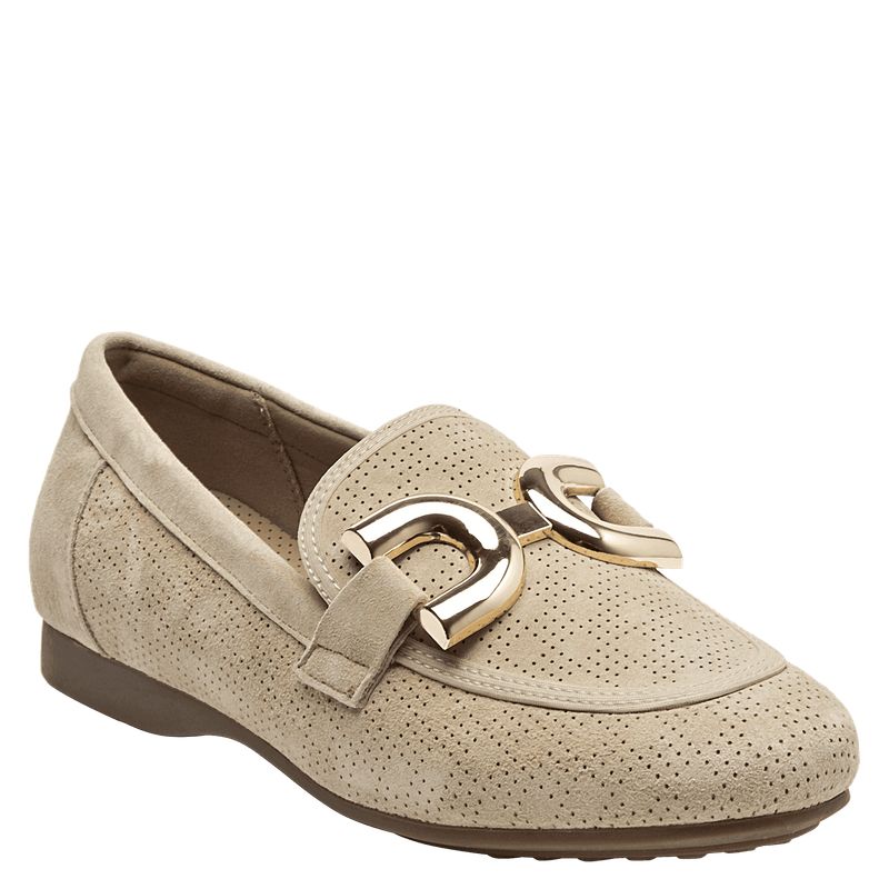 POLLINI - Mocasin Mujer Casual Beige Pollini