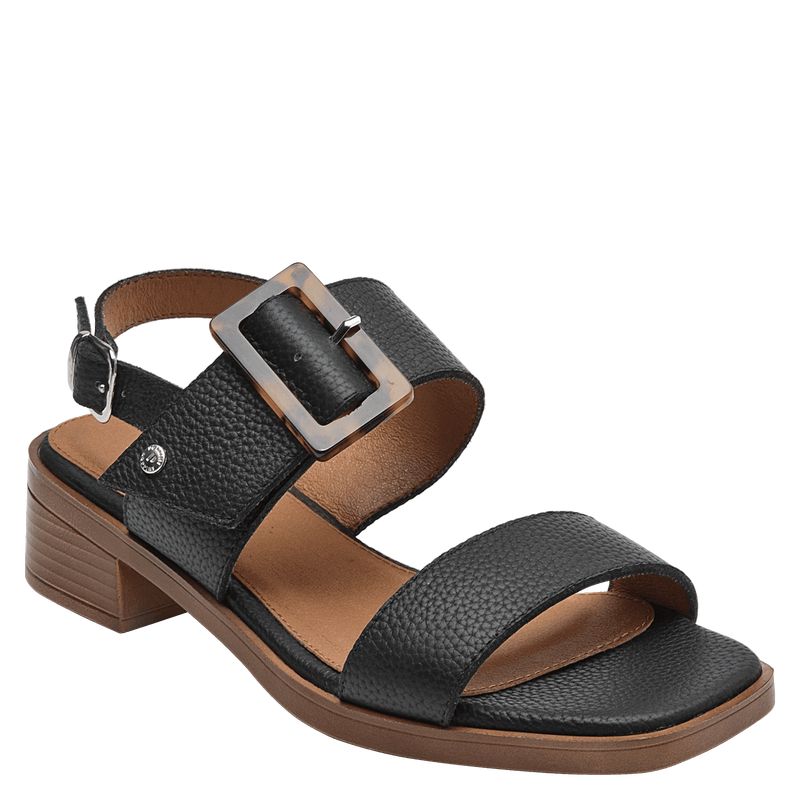 POLLINI - Sandalia Mujer Casual Negro Pollini