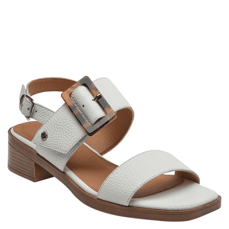 POLLINI - Sandalia Mujer Casual Blanco Pollini