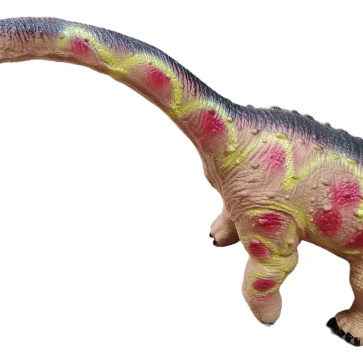GENERICO - Dinosaurio Juguete Gigante cuello Largo Goma Sonido 40x80cm