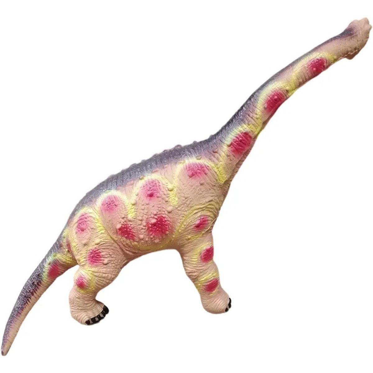 GENERICO - Dinosaurio Juguete Gigante cuello Largo Goma Sonido 40x80cm