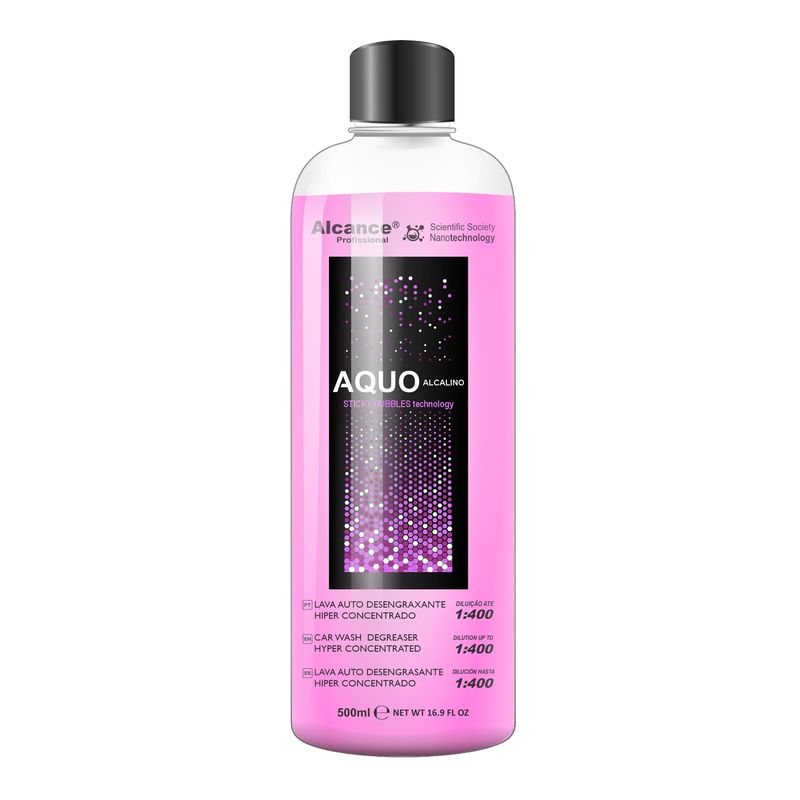 ALCANCE - AQUO Alcalino - Shampoo desengrasante - 500ml