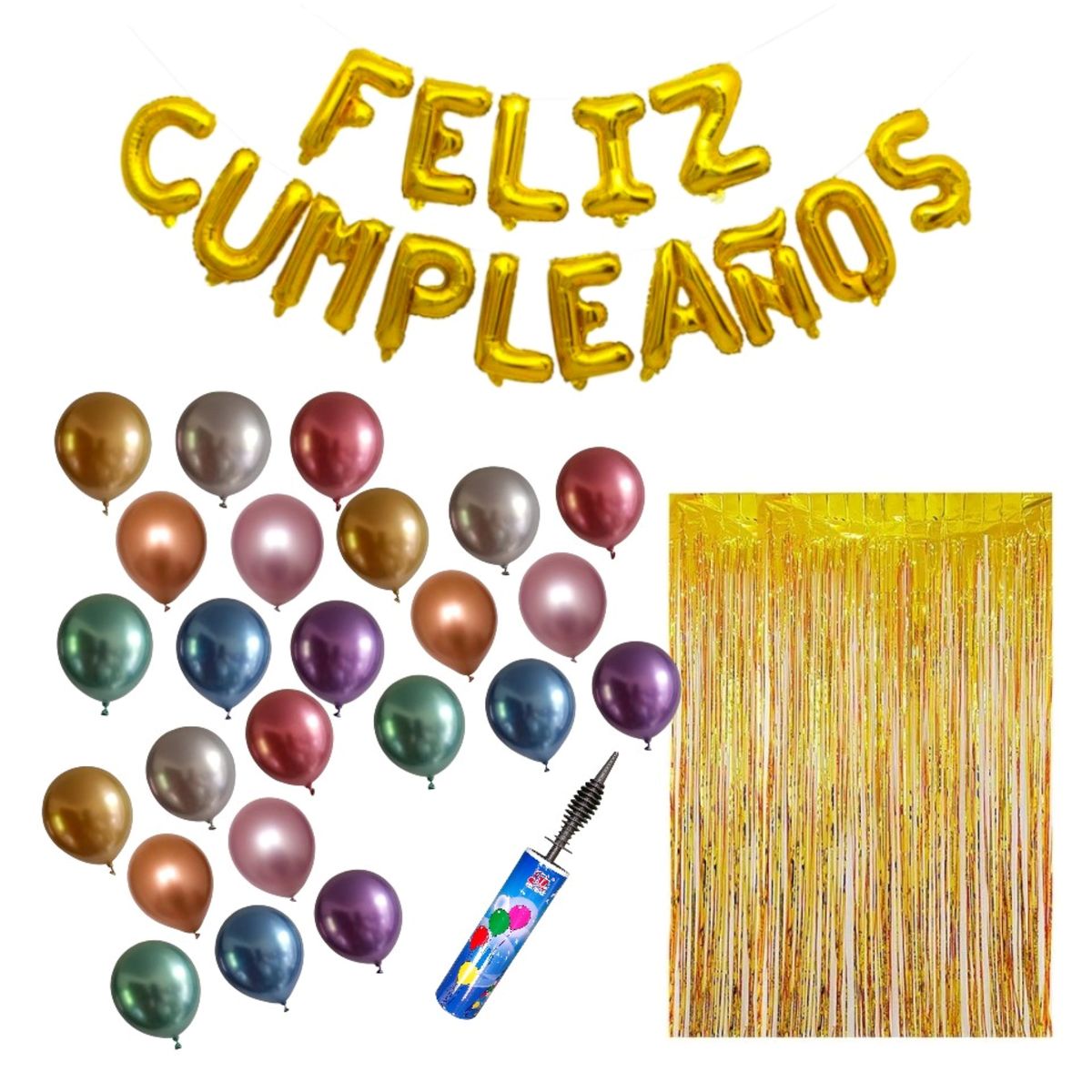 GENERICO - Kit Decoracion Para Fiestas