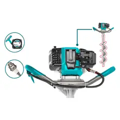 TOTAL TOOLS - Barreno Ahoyador 52cc Total