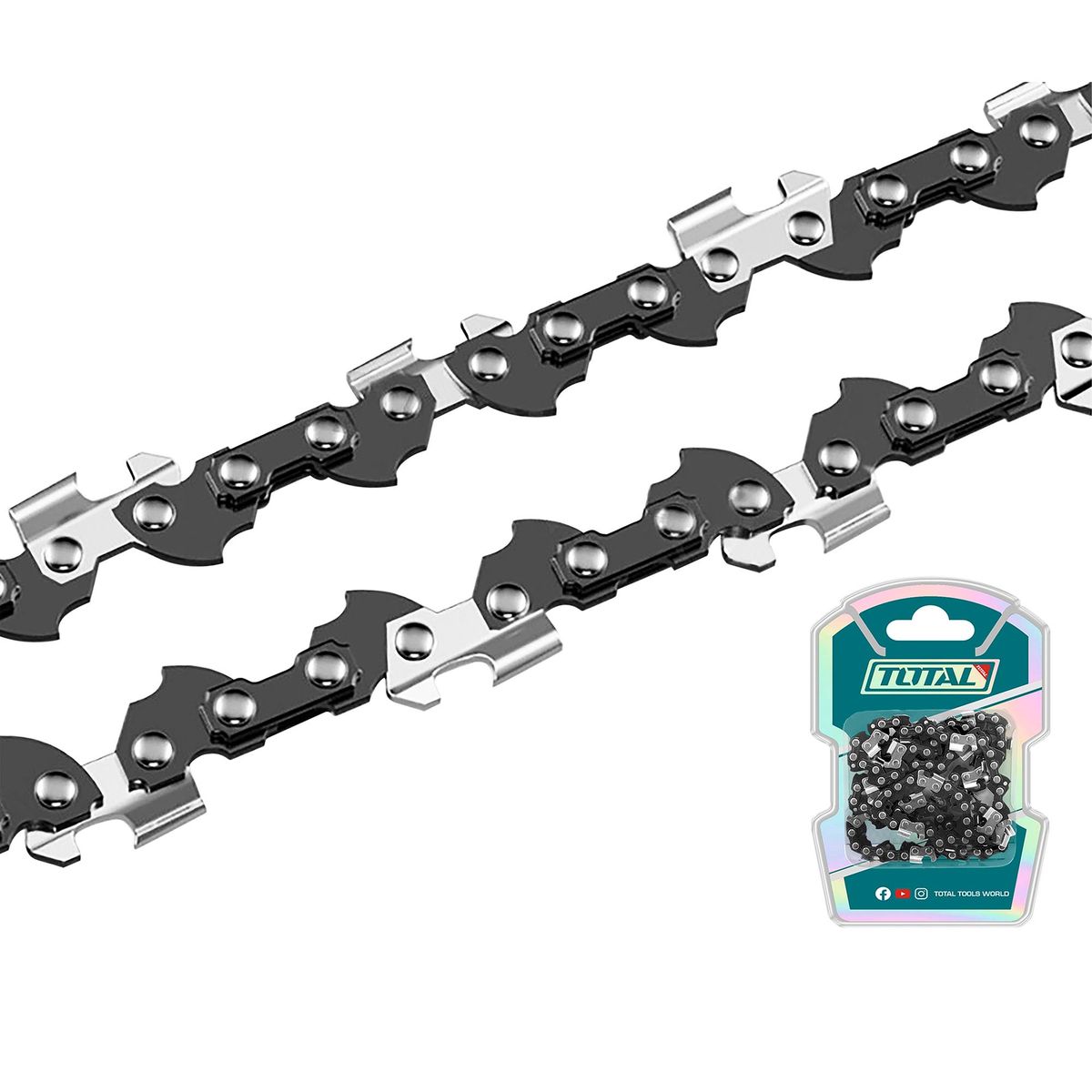 TOTAL TOOLS - Cadena Repuesto para Motosierra 18" Total