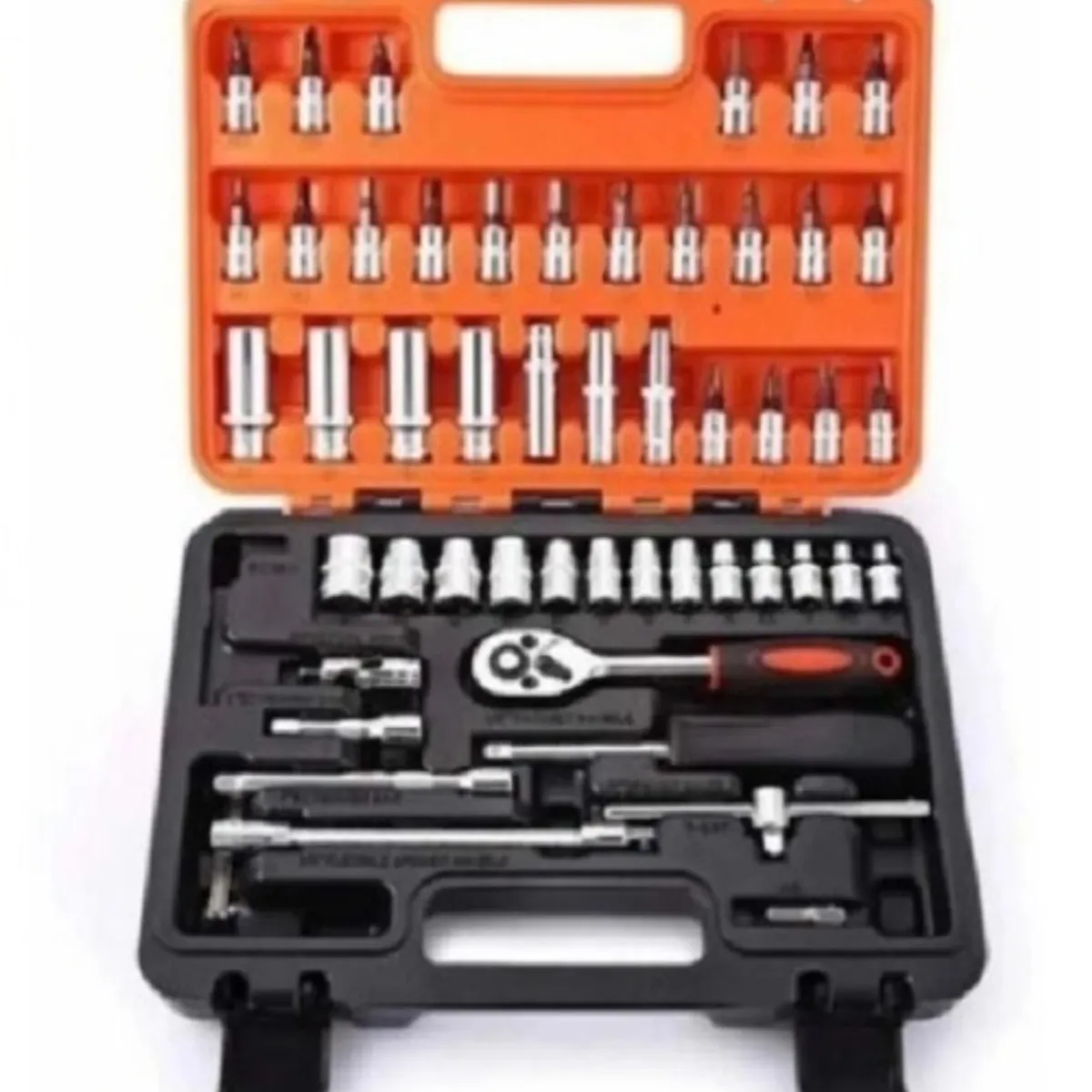 GENERICO - SET DE HERRAMIENTAS Y DADOS DE 53 PIEZAS