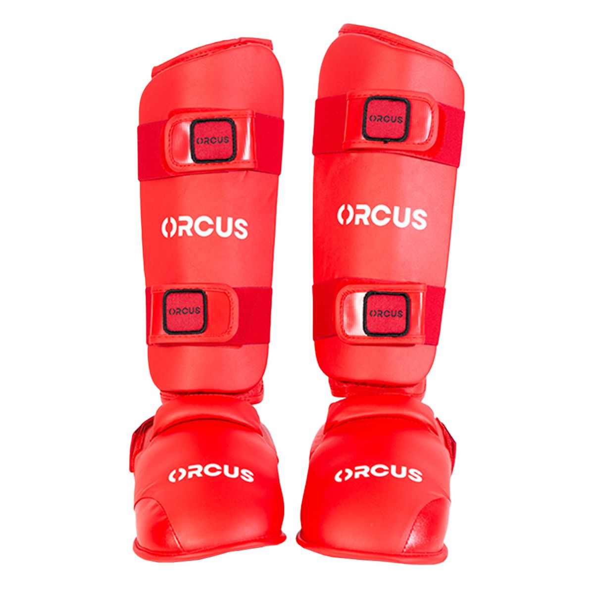 ORCUS - CANILLERA KARATE TALLA XXL ROJO ORCUS