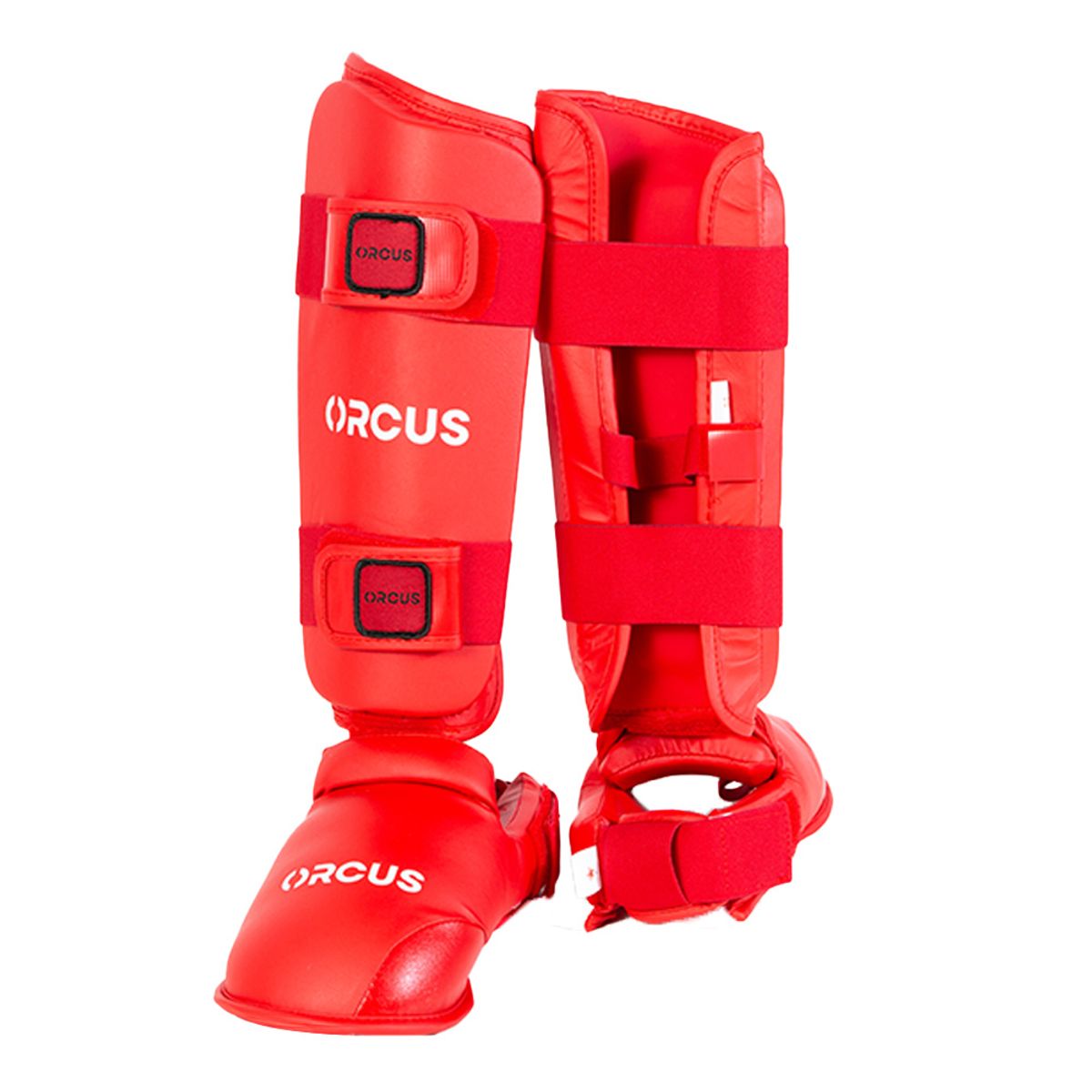 ORCUS - CANILLERA KARATE TALLA XXL ROJO ORCUS