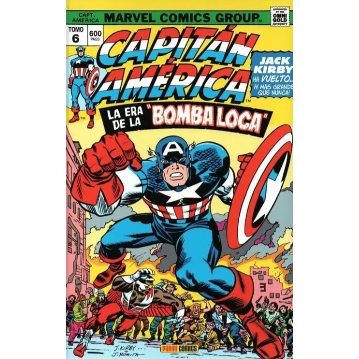 PANINI - Capitán América Y El Halcón 6 La Era De La Bomba Loca
