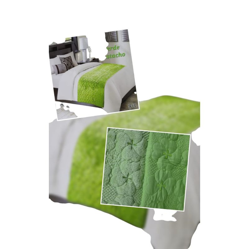 ANGELES DEL HOGAR - PIECERA PLUSH PARA CAMA DE 2P Y KING