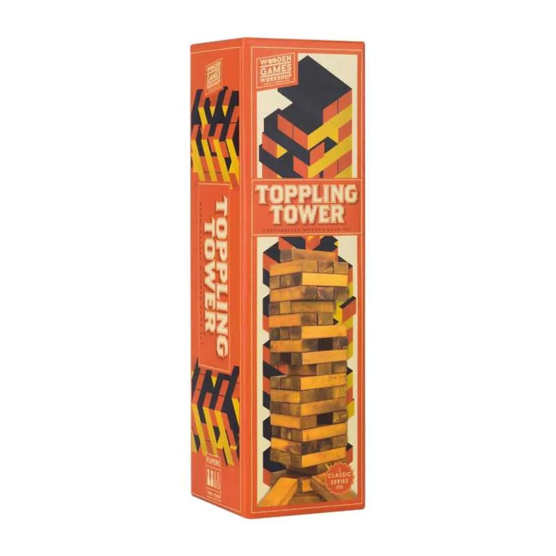 UP DOWN JUEGOS - Stacking Tower Jenga - Wooden Games Workshop