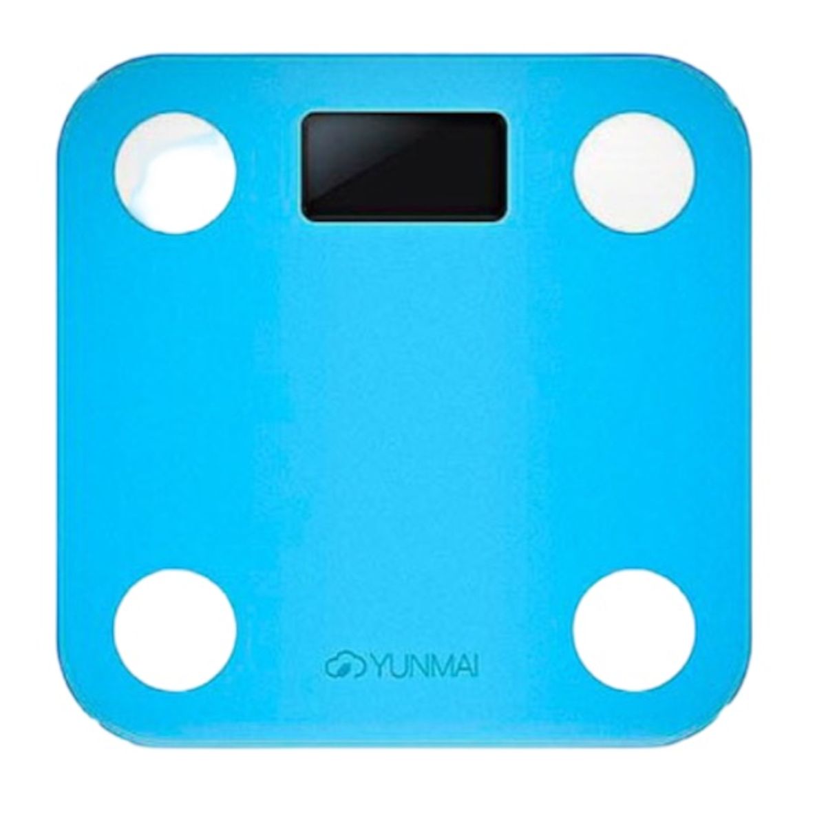 YUNMAI - Balanza Pesa Digital Baño Inteligente Bluetooth Yunmai Celeste