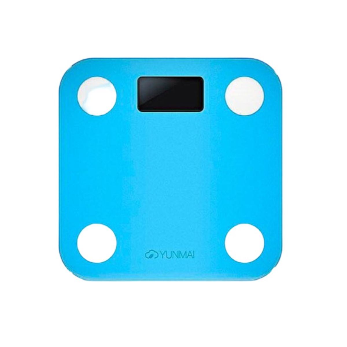 YUNMAI - Balanza Pesa Digital Baño Inteligente Bluetooth Yunmai Celeste