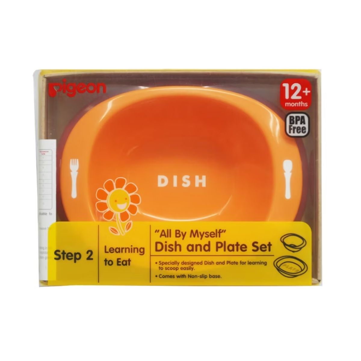 GENERICO - Fuente Y Plato Aprendizaje Set Paso 2 Pigeon